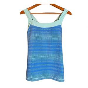 3 for $30! Lucy blue work out tank with built in bra